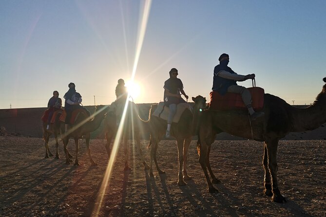 Agafay Desert Camel Ride with Dinner - The One-Hour Camel Ride at Sunset: what the experience feels like