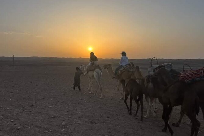 AGAFAY DESERT: Dinner, Camel Ride, Berber Camp , Sunset - Sunset timing and star watching that feels like Morocco at night