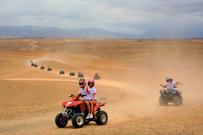 Agafay desert Family Package: Quad Bike & Camel Ride, Dinner Show - Sunset, fire, and the rhythm of the evening
