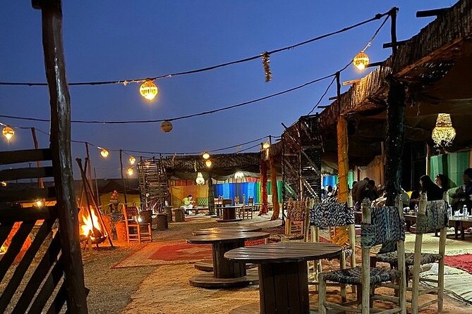 Agafay Desert from Marrakech: Quad bike, Camel ride, Dinner show - Berber tent dinner under the stars and a fire show