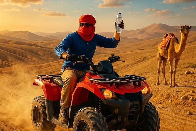 Agafay Desert Package, Quad Bike, Camel Ride with Dinner Show - Key moments you will remember