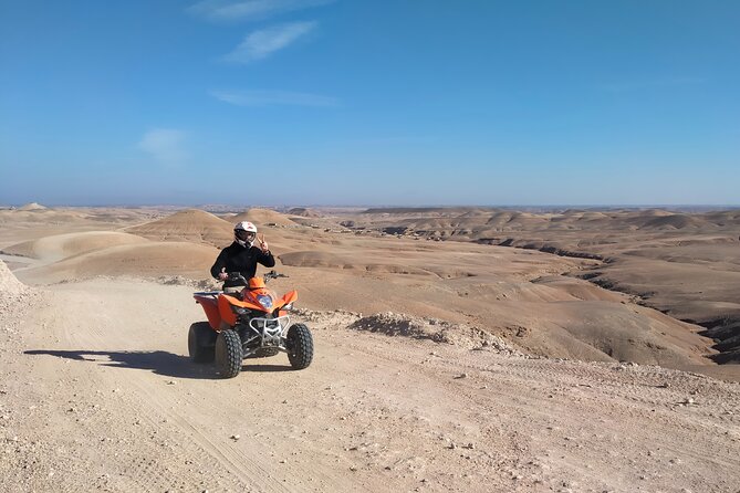 Agafay Desert: Quad bike and dinner Show - Getting from Marrakech to Agafay, and why the timing helps