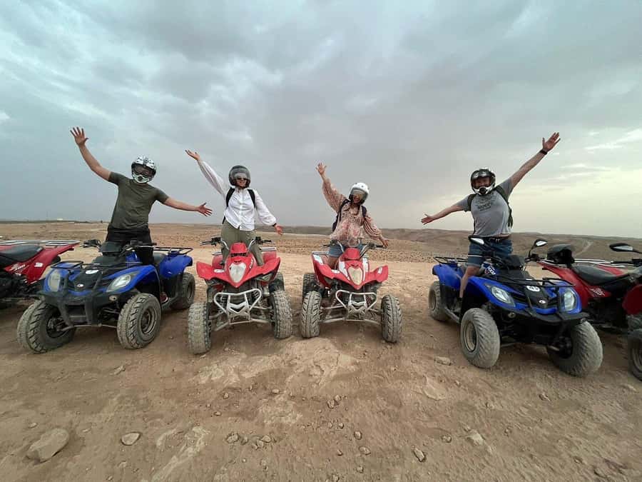 Agafay Desert: Quad Bike Experience with Lunch - The van ride from Marrakech, and why timing is part of the trip