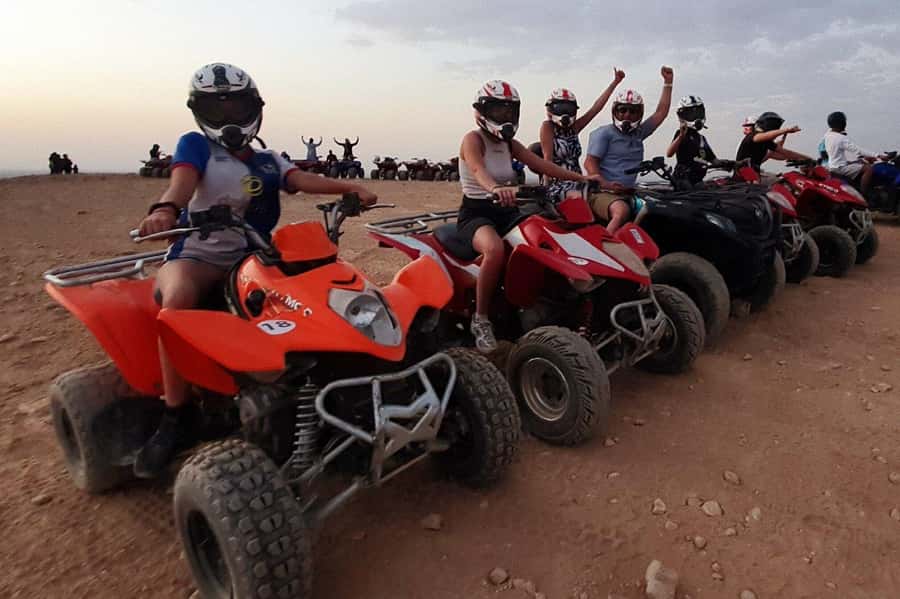 Agafay Desert: Quad Bike Experience with Lunch - Quad setup, safety briefing, and the practice field that saves your nerves