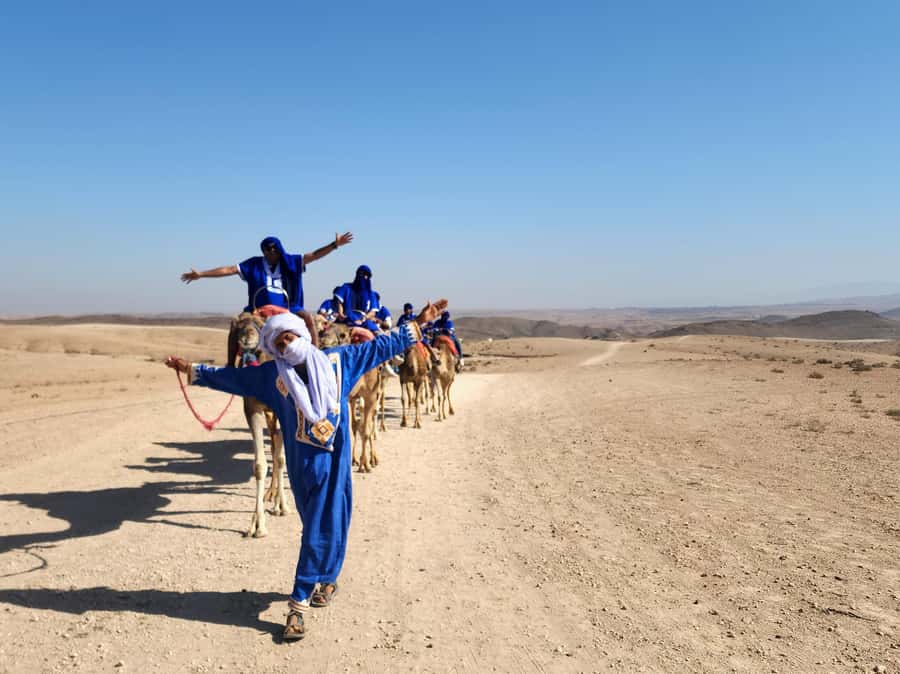Agafay Desert: Quad Biking, Camel Ride, Lunch - Moroccan lunch, mint tea, and an argan oil cooperative stop