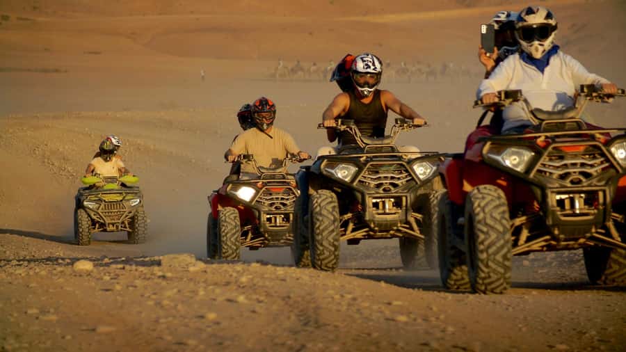Agafay Desert: Quad Biking, Camel Ride, Lunch - Getting out of Marrakech: pickup, meeting points, and how the day starts