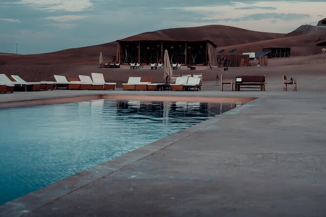 Agafay Desert :Quad or Camel with Lunch and pool or Dinner & Show - Lunch By The Pool Or Dinner With A Show, Your Best Ending Choice