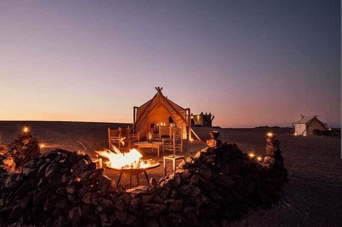 Agafay Desert Sunset Camel Ride with Dinner in Camp - Price and value: what $12.78 buys in a real evening program