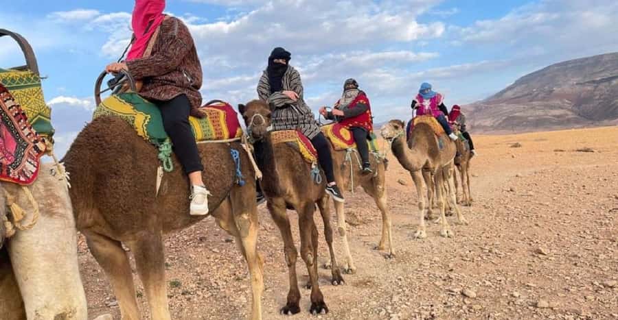 Agafay: Half-Day Rocky Desert Quad & Camel Ride with Lunch - Key things you’ll notice right away