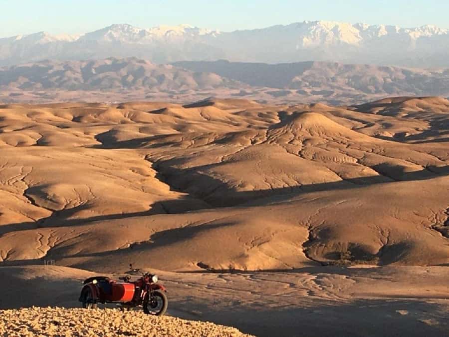 Agafay: Half-Day Rocky Desert Quad & Camel Ride with Lunch - Pickup and the team that keeps things moving