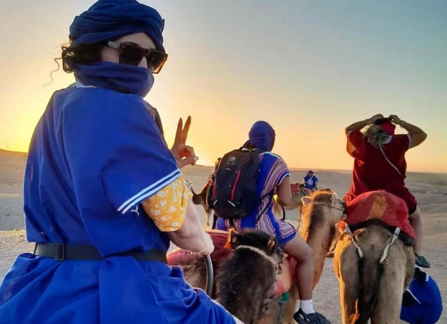 Agafay Tour: Sunset, Dinner, Camel ride, Quad and fire show - The Argan Oil Cooperative Stop: Learning Without Pressure