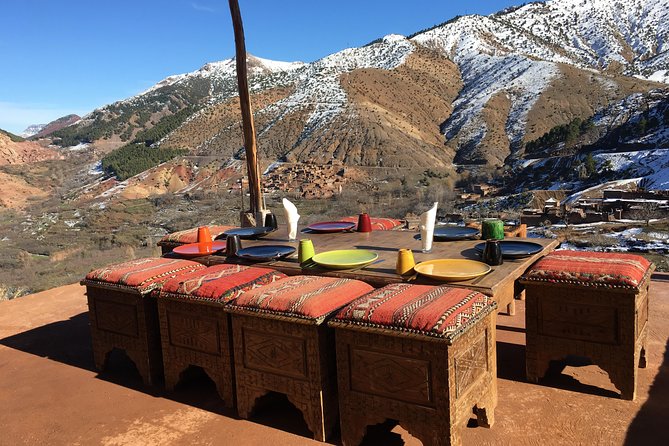 All Inclusive Atlas Mountains & 5 Valleys Day Tour from Marrakech - Mt Toubkal photo stop and the fruit-tree valleys around Asni and Tahnaout