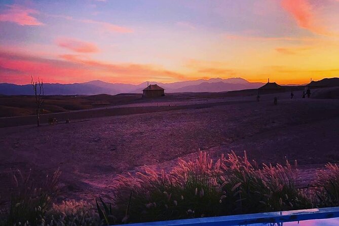 Amazing Dinner in Agafay Desert with Sunset and Berber Camp - Hotel pickup and the drive out of Marrakech