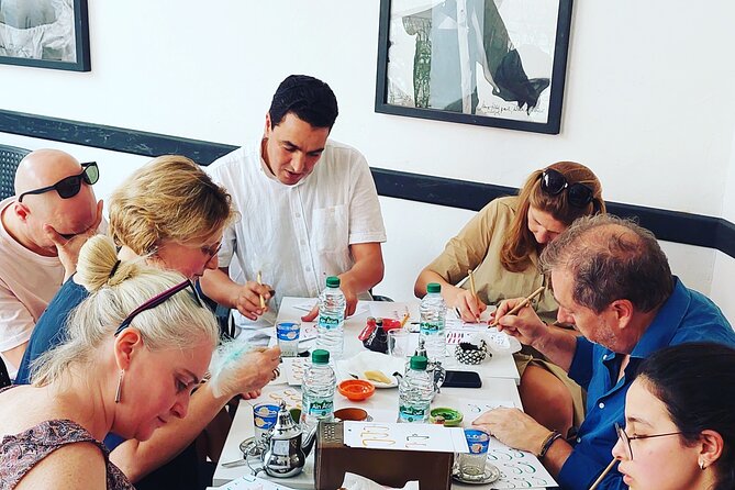 Arabic Calligraphy Workshop Marrakech - What Happens in the 2 Hours: tools, shapes, letters, and composition