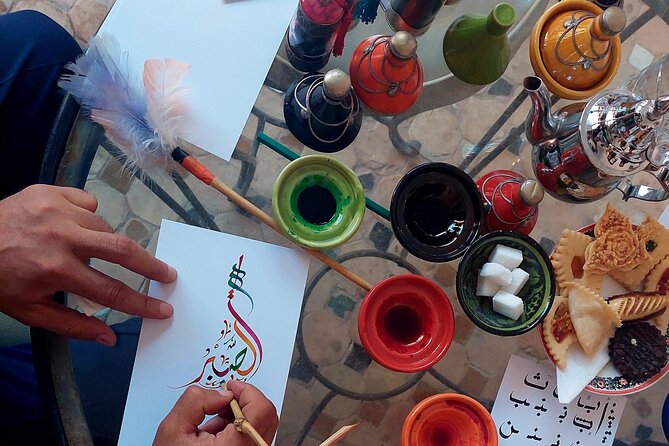 Arabic Calligraphy Workshop Marrakech - The Marrakech mood: skill, warmth, and a bit of magic