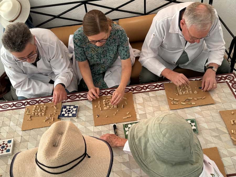 Artisan for a Day: Pottery & Zellige Workshop in Fez - The 150-Minute Workshop Flow: From Atelier Tour to Your Hands at Work