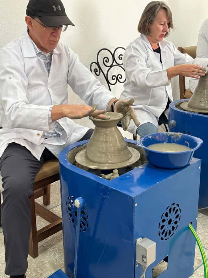 Artisan for a Day: Pottery & Zellige Workshop in Fez - Pottery Wheel Time: Great Coaching, But Watch Your Expectations
