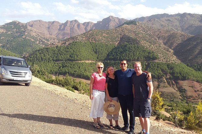 Atlas Mountains & 5 Valleys Tour from Marrakech - All inclusive - - Stop 1 in the High Atlas: Colors, Views, and Photo Time