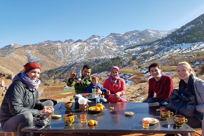 Atlas Mountains & 5 Valleys Tour from Marrakech - All inclusive - - Ourika Valley: The Argan Cooperative and River Mint Tea