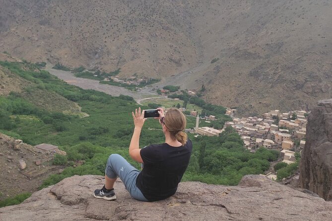Atlas Mountains Day trip,3 Valleys & Waterfalls from Marrakech. - Camel ride in the Ait Mizan region, fun with real local flavor
