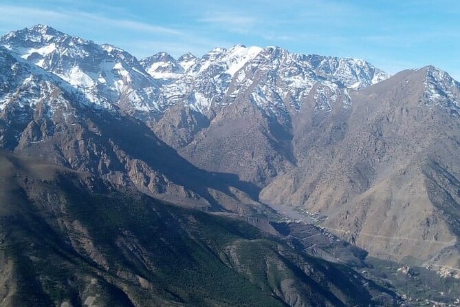 Atlas Valleys & Mount Toubkal Private 3 Days Trek From Marrakech - Day 2: Sidi Chamharouch Pilgrimage Stop and the Walk to Toubkal Refuge