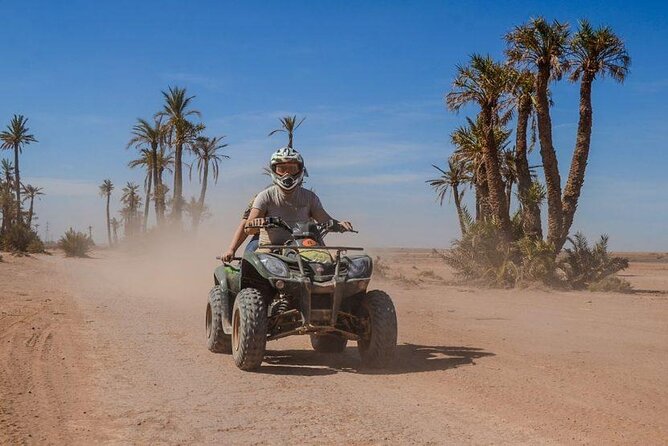 ATV Marrakech Tours - From Marrakech Streets to the Palmeraie Palm Oasis