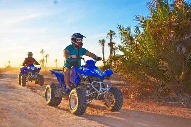 ATV Quad biking in Marrakech desert palmgrove - Marrakech Palmeraie quad biking is a mini desert escape