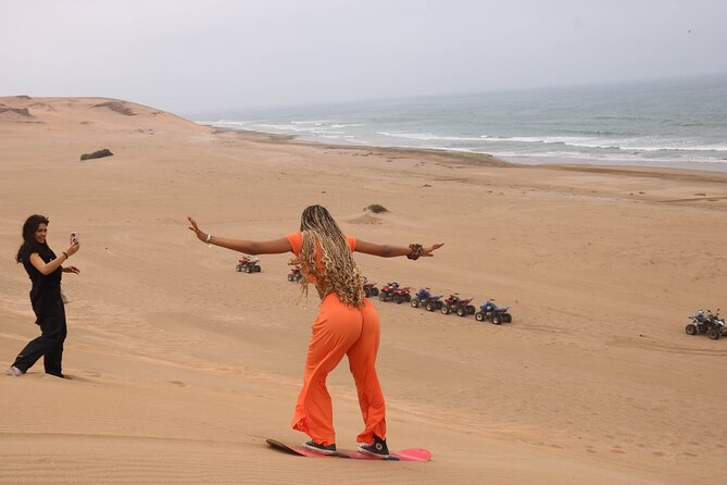 Beach Quad Biking and Sandboarding Adventure from Agadir - Your Transfer Route: Through Agadir and Toward the Dunes