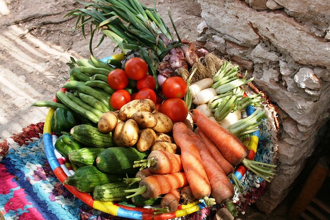 Berber Cooking Class at a Farm in the Countryside & shopping at a rural Souk. - Lunch outdoors, herb tea, and the Argan zone option