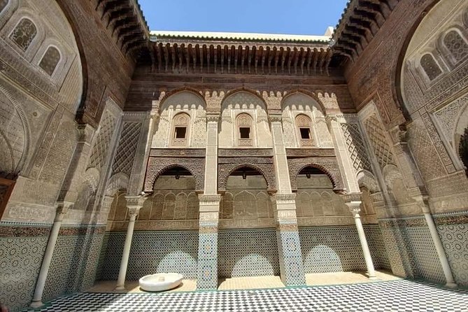 Best Tour In Fez Médina With ( Private )Tour Guide - Funduq al-Najjarin and Moulay Idriss: Courtyards, Fountains, and Pilgrimage Views