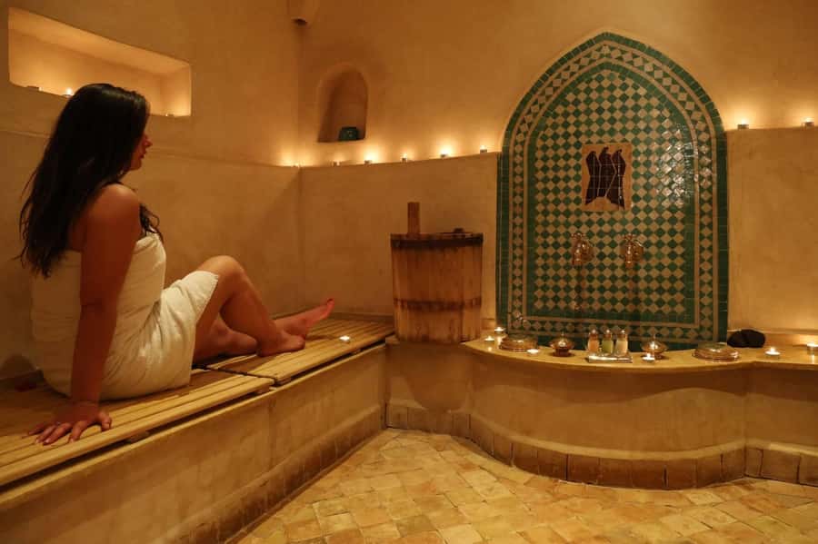 Best Traditional Moroccan Hammam Spa Experience - Bab Agnaou hammam setting: authentic Marrakech, real-city logistics