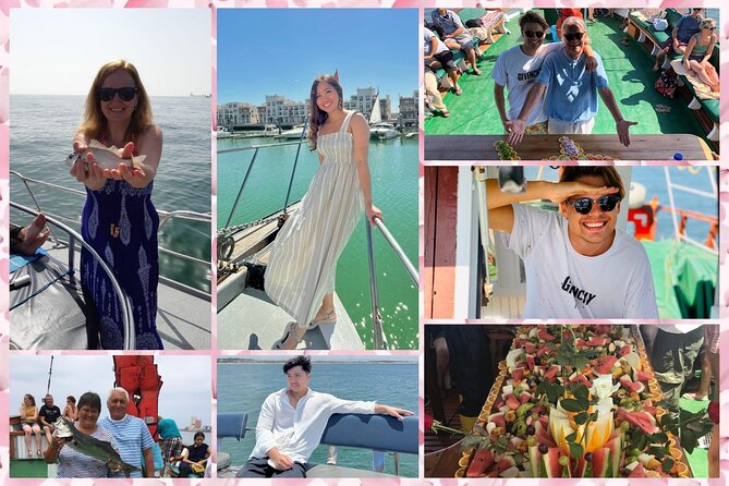 boat trip from 9 am to 3 pm fishing & swimming & barbecue & dessert - Fishing on the Atlantic, without the pressure