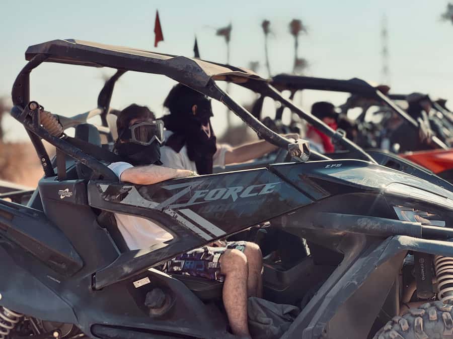 Buggy 1000 cc Adventure in Marrakech Desert - Palm grove stop and desert tea: breaks that aren’t wasted