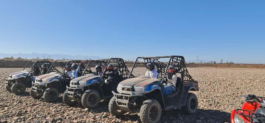 Buggy ride at the Palm Grove and Desert with swimming pool - Jbilets Desert Tracks, Berber Villages, and High Atlas Views