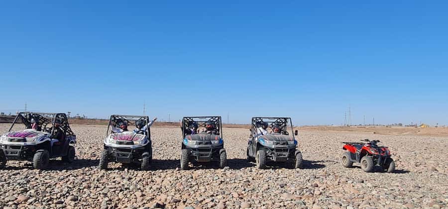 Buggy ride at the Palm Grove and Desert with swimming pool - Pickup, Guide Briefing, and Getting Your Helmet On