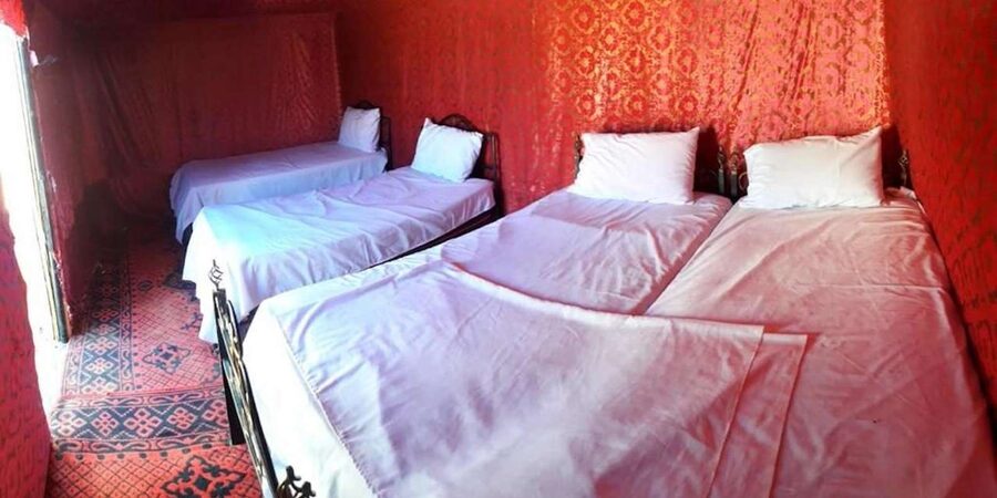 Camp Overnight in Merzouga's Erg Chebbi Dunes from Merzouga - Dinner, Food, and the Drum-Beat Atmosphere