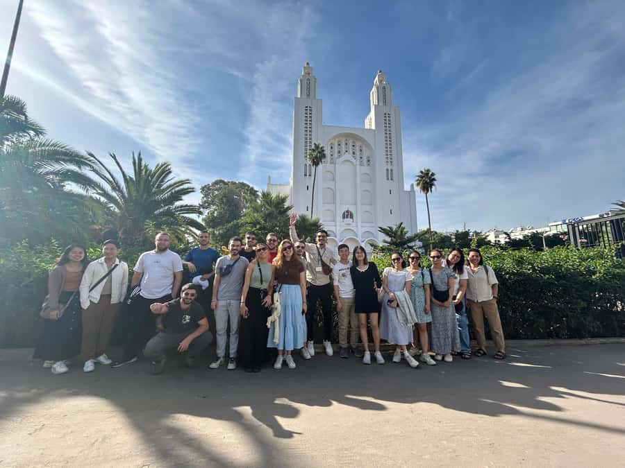 Casablanca Day Tour from Marrakech and Big Mosque Visit - Sacred Heart Cathedral: French Colonial Casablanca in a Half Hour