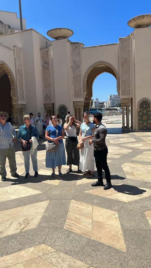 Casablanca day trip from the cruise ship passenger. - The Corniche, Anfa, and Ain Diab: Beach Views and City Social Life