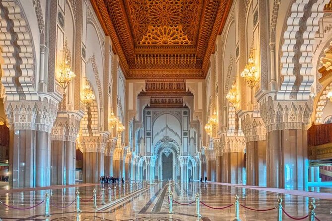 Casablanca Guided Tour of Hassan II Mosque and Arab League Park - Small Details That Make the Experience Smoother
