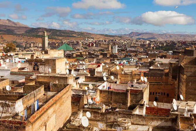 Casablanca to Fez Private Guided Day Trip with lunch - Chouara Tannery for leather, plus Art DArgile pottery and mosaics