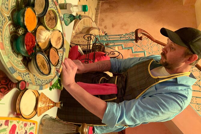 cooking class with chef FATIMA - Marrakech Medina cooking, inside a real family riad