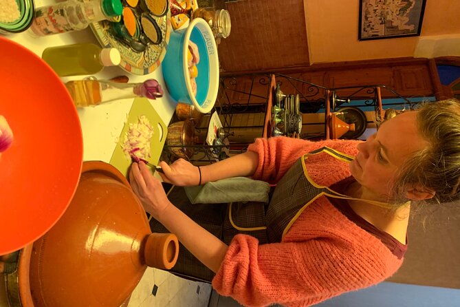 cooking class with chef FATIMA - Step 2: Back at the riad, cooking with Chef Fatima