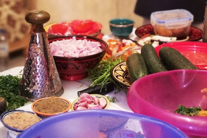 Cooking class with Chef Najla - The Cooking Plan: Starters and Main Courses, Step by Step