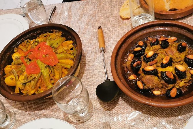 Cooking class with Chef Najla - Tasting the Results: Tea-Sweet Welcome and Savory Reward