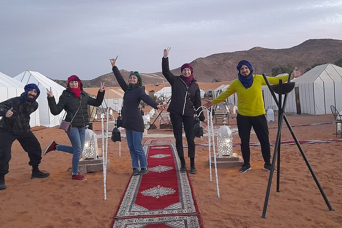 Day Trip and one night in Luxury camp merzouga - Dinner Under the Stars, Plus Tea and Water