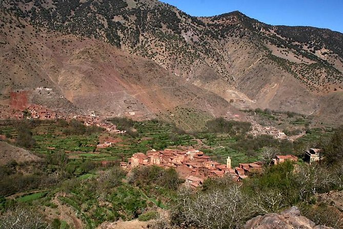 Day Trip:Berber Villages and 4 Valleys Atlas Mountains &Waterfu l& camel Ride - Hotel pickup and the long, scenic drive to the Atlas