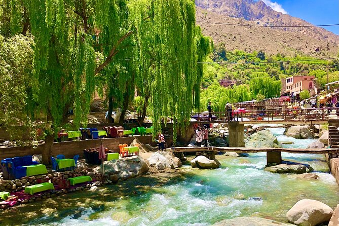 Day Trip from Marrakech Explore the Atlas Mountains and 4 Valleys - Oukaimeden: snow-season energy, plus a short scenic reset