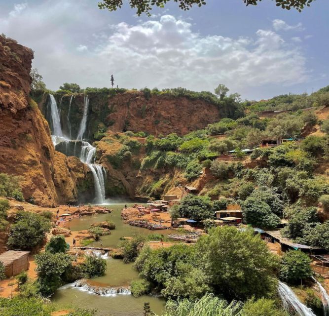Day trip from Marrakech to Ouzoud Waterfalls - The hike at Ouzoud, from top viewpoints to the spray zone