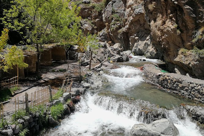 Day trip to Atlas mountains waterfall & Agafay camel Ride experience - From Marrakech pickup to the Atlas start point