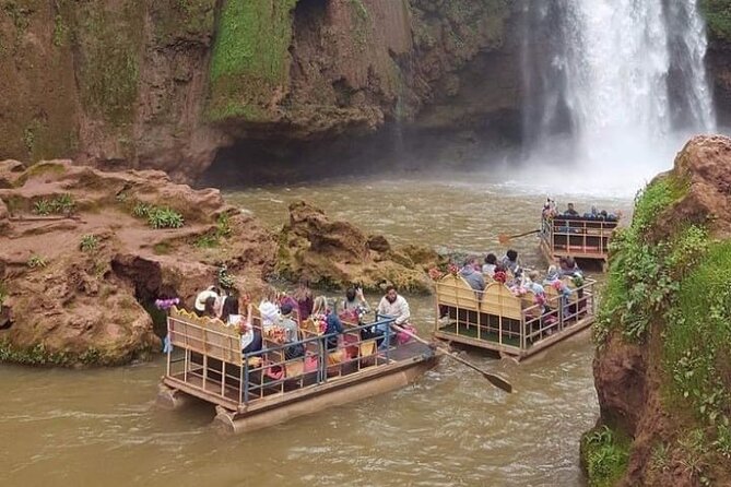 Day trip to OUZOUD waterfall with guide&boat ride from Marrakech - Key highlights in a glance